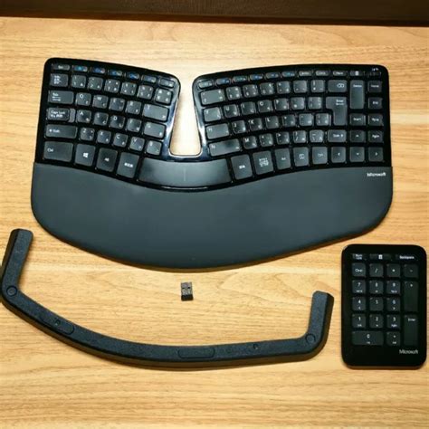 Teclado Inal Mbrico Microsoft Kv Teclado Ergon Mico Esculpido