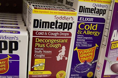 Children's Dimetapp + Robitussin Recall