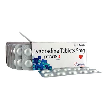 Ivabradine Hydrochloride Ip 5mg Tablets Mcbrex Lifesciences