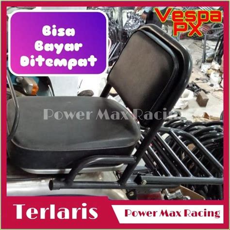 Jual Backrak Vespa Px Dan Vespa Super Rak Bagasi Belakang Plus Sandaran