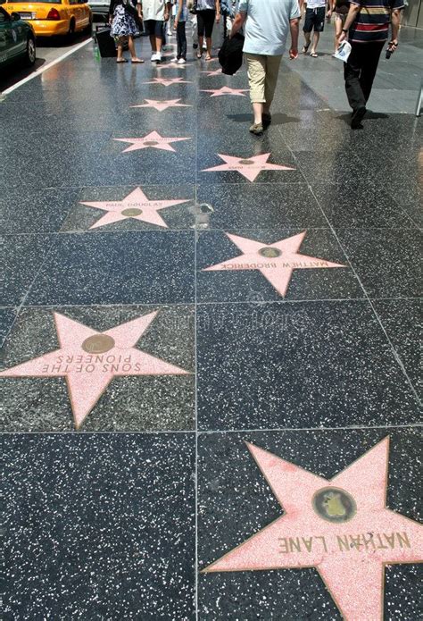 Hollywood Blvd Walk Of Fame Map