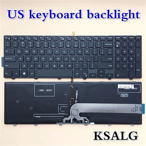 New Us Keyboard For Dell Inspiron Black