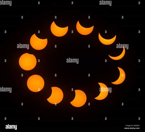 Etapas Del Eclipse Solar Fotograf As E Im Genes De Alta Resoluci N Alamy