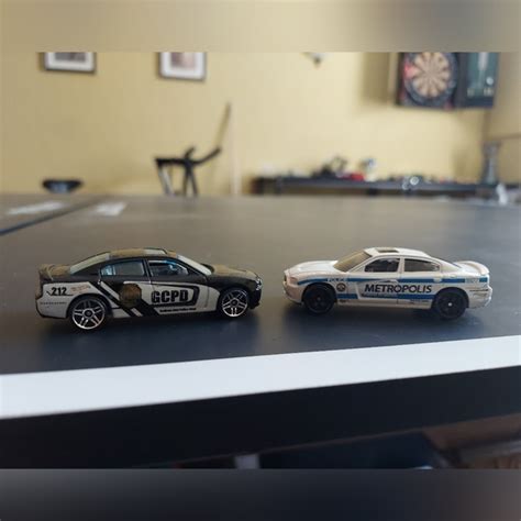 Hot Wheels Toys Hot Wheels Gotham City Police Department Dodge Charger Car Superman