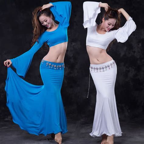 2017 New Modal Belly Dance Skirt Wuchieal Brand Women Belly Dance