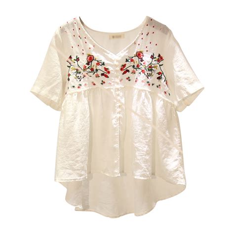 Купить женская рубашка 2017 лето новый продукт Хан издание V-образным ...