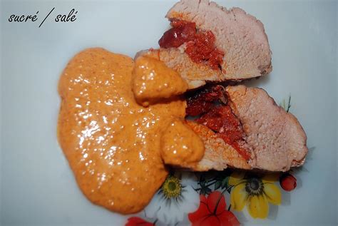 Recette De Filet Mignon Farci Au Chorizo Sauce Au Chorizo