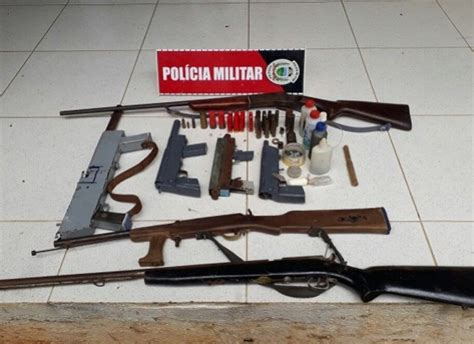 Polícia Descobre Fábrica De Armas De Fogo E Recupera Motos Roubadas No