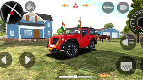 Indian Cars Simulator D Game New Video Thar Modified White Thar Ll