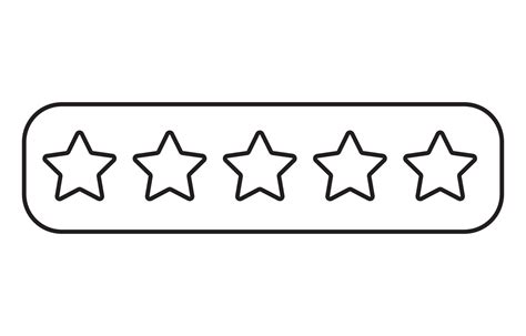 Five star rating us, product rating. Feedback concept. Vector illustration cartoon in flat style ...