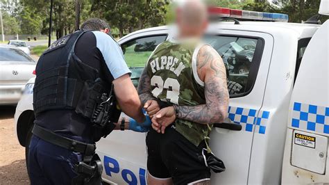 High Profile Rebels Bikie Matthew Rymer Is Arrested After Cops Bust Alleged Drug Syndicate