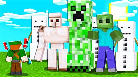 Minecraft Mas Mobs Tem Tamanhos Aleatórios YouTube