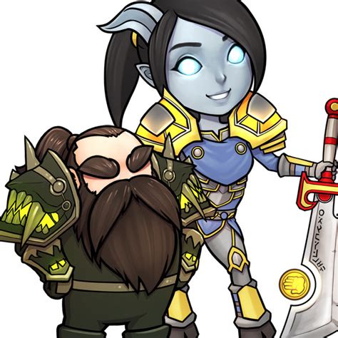 Artstation World Of Warcraft Chibis