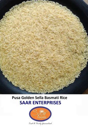 Pusa Golden Sella Basmati Rice At Best Price In New Delhi By Saar