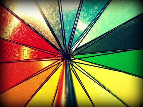 Rainbow Umbrella by AngelElira on DeviantArt