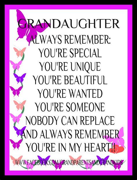 Beautiful Granddaughter Quotes QuotesGram