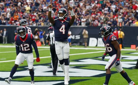 NFL Highlights: DeShaun Watson’s 5 TDs help Texans cruise | Westwood ...