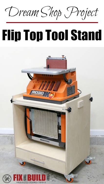 How To Build A Flip Top Tool Stand Fixthisbuildthat