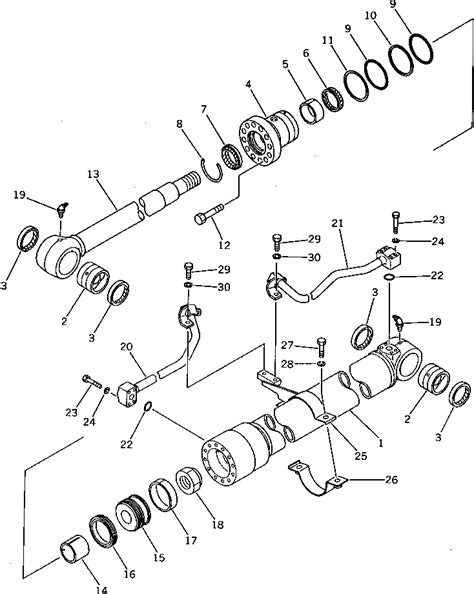 201 63 02040 Komatsu CYLINDER ASS Y