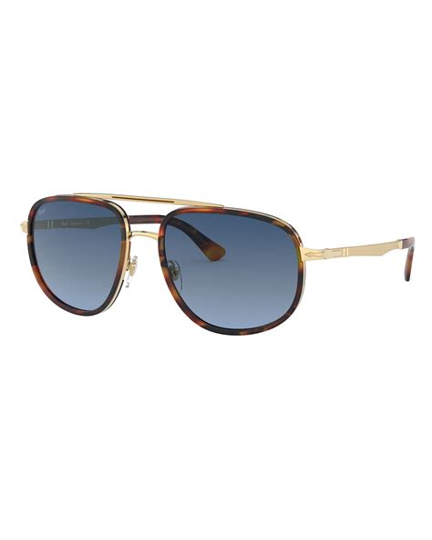 Ray Ban Mens Hexagonal Steel Double Bridge Sunglasses Neiman Marcus