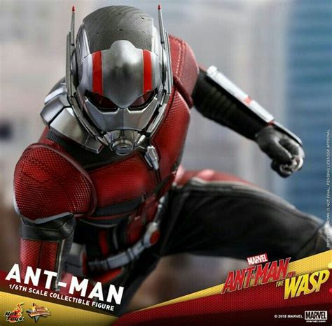 Antman Hot Toys Collectible Figurine Ant Man Marvel Antman And The Wasp