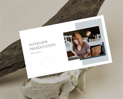 Interview Template - PowerPoint Slides for Presentation 2024