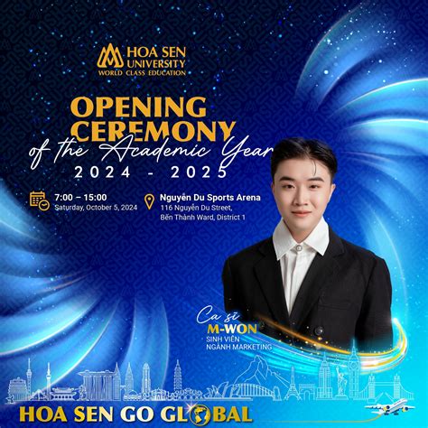 HOT BỘ TỨ P ĐỔ BỘ LỄ KHAI GIẢNG ĐẠI HỌC HOA SEN NĂM NAY Khoa Logistics Thương mại
