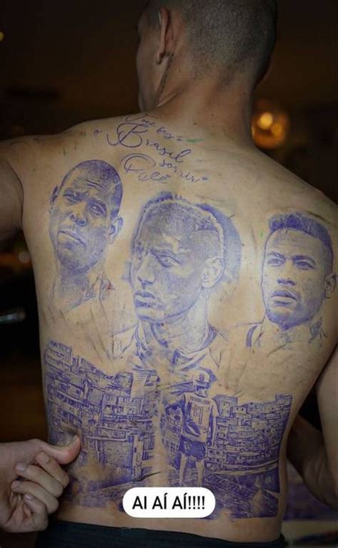 Tatuador De Richarlison J Fez Tattoos Em Famosos E Jogadores