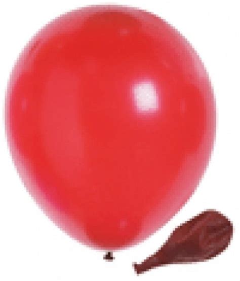 Grand Sachet Ballons Nacr S Cm Rouge