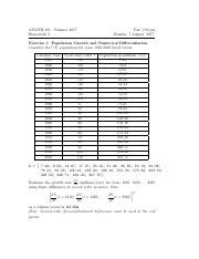 Amath Hw Pdf Amath Summer Homework Due Pm Monday