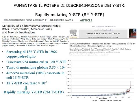 Parte 11 I Marcatori Uniparentali Y E Mt