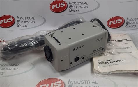 Sony Ssc Dc P Colour Video Camera Fus Industrial