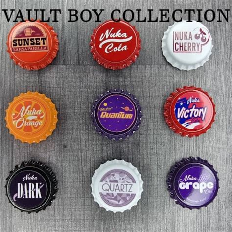 Fallout Nuka Cola Caps Etsy