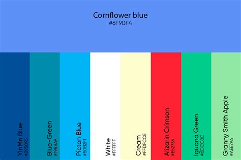 What is Cornflower Blue? Codes, Complimentary Colors, and Meaning ...