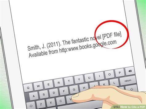 Ways To Cite A Pdf Wikihow