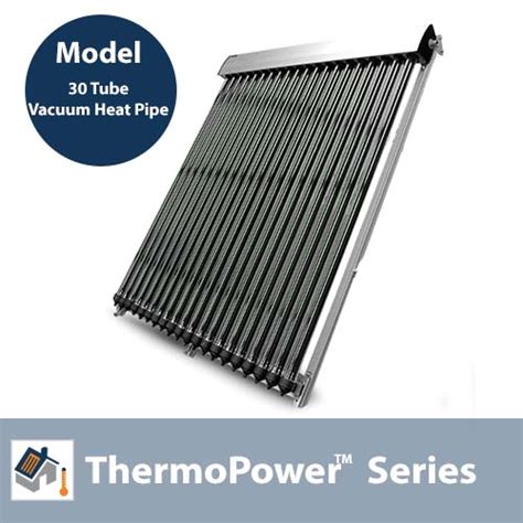 Thermopower 30 Tube Evacuated Tube Collector Solar Hot Water