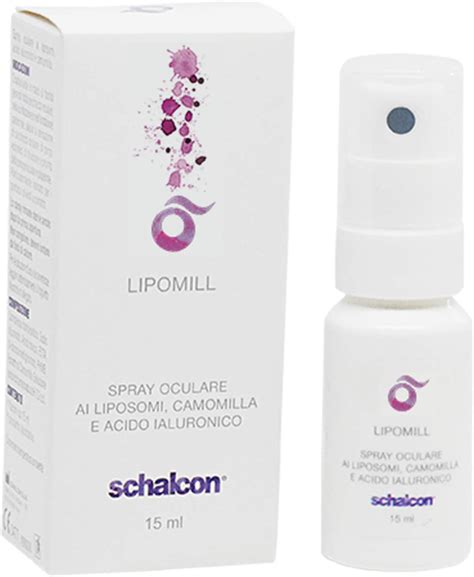 LIPOMILL Gocce Oculari In Spray Ai Liposomi Acido Ialuronico E