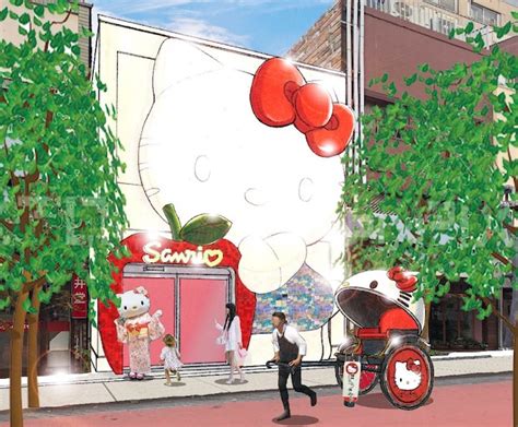 New Hello Kitty Shop In Asakusa To Feature Massive Sanrio Character