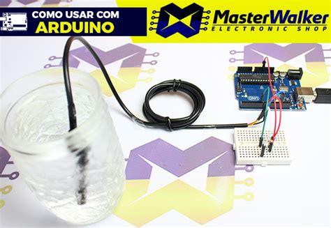 Como usar Arduino Sensor de Temperatura DS18B20 Prova D água do