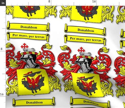 Donaldson Family Crest - Spoonflower