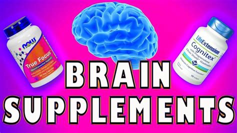 Brain Supplements What To Take 2019 Youtube