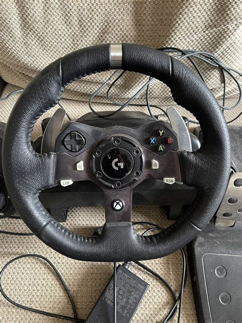 Logitech G Driving Force Steering Wheel Pedals And Shifter For Xbox