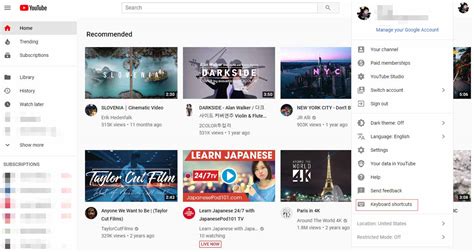 Youtube Keyboard Shortcuts Control Youtube Player Easily