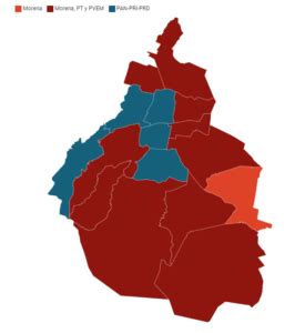 Mapa De La Cdmx Elecciones Estilo De Vida