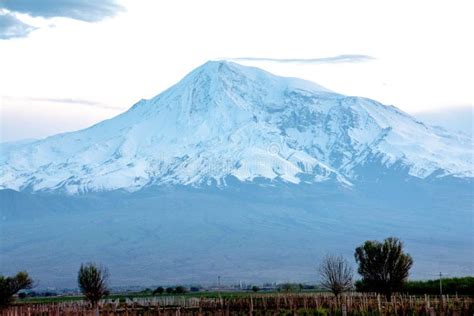 Mount Ararat The Slopes Of The Biblical Mountain Which Is An Extinct