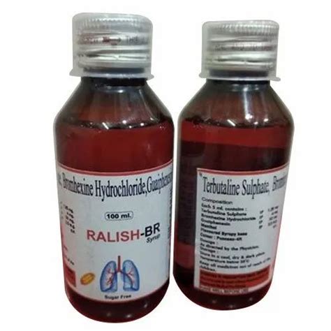 EW Ralish BR Syrup For Dry Cough Bottle Size 100 Ml At Rs 22 Piece