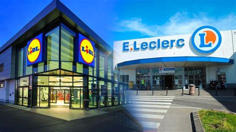 Lidl vs Leclerc Découvrez quel est le supermarché le moins cher selon