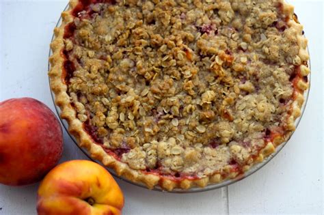 Life By Appointment Peach And Strawberry Crumb Pie