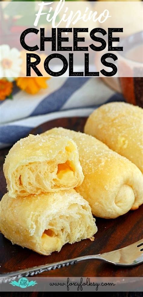 Super Soft And Fluffy Filipino Cheese Rolls Foxy Folksy Recipe