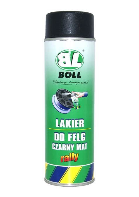 Boll Lakier Do Felg Rally Spray Ml Czarny Mat Za Z Z